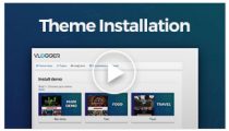 vlogger-video-wordpress-theme-installation